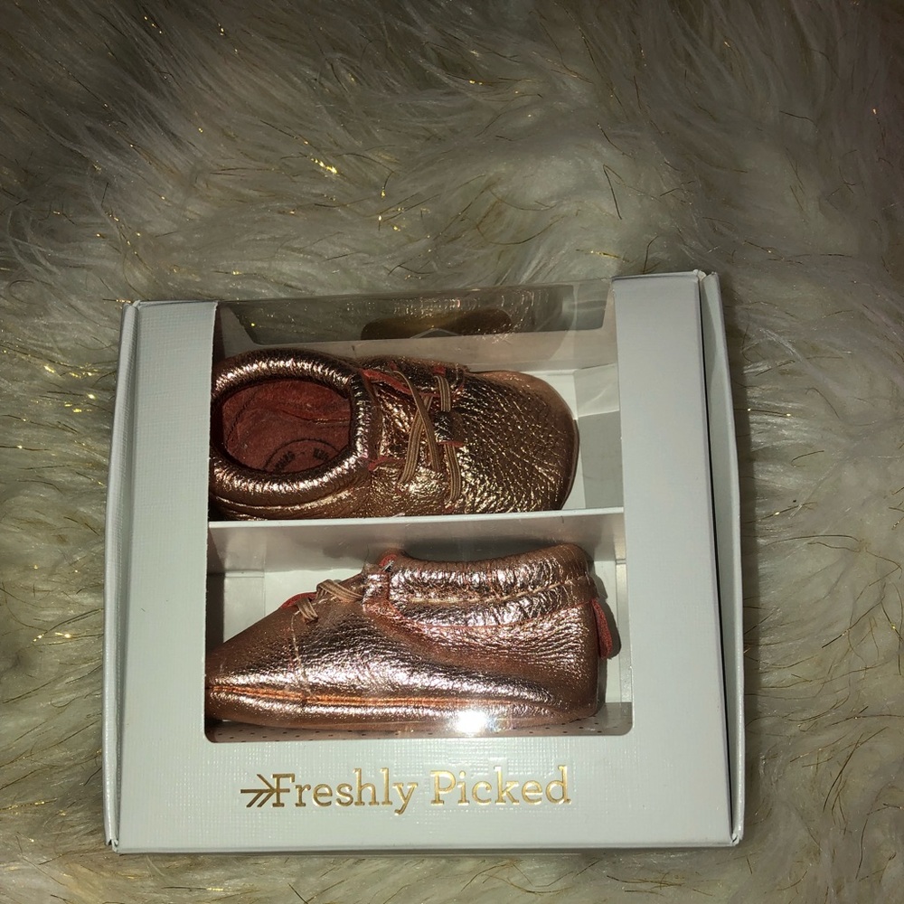 Rose Gold Oxfords